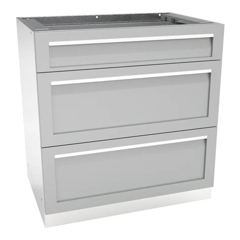 4 life outdoor 3-drawer stainless steel outdoor kitchen cabinet|stainless steel outdoor kitchen cabinets.